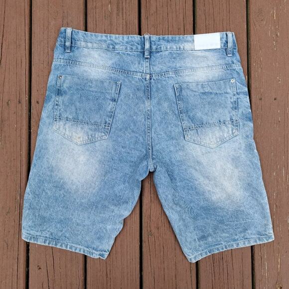 South Pole MCMXCI Denim Jean Shorts Men Size 36 - Picture 5 of 7